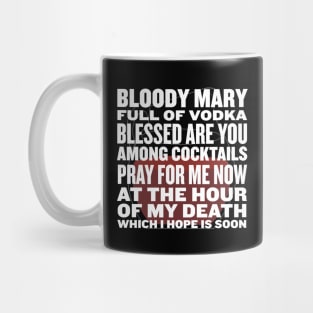 Sterling Archer Bloody Mary Prayer Mug